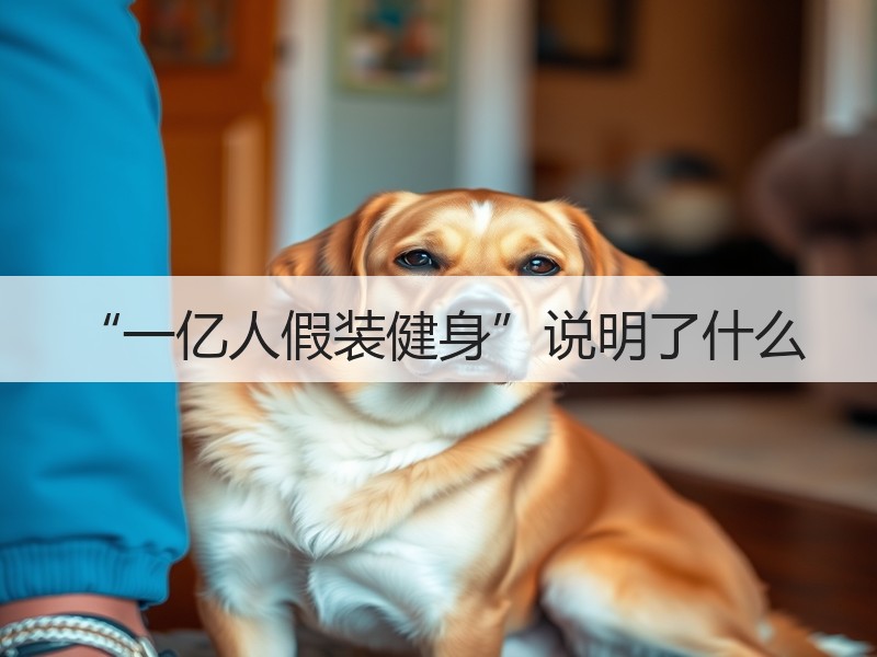 “一亿人假装健身”说明了什么