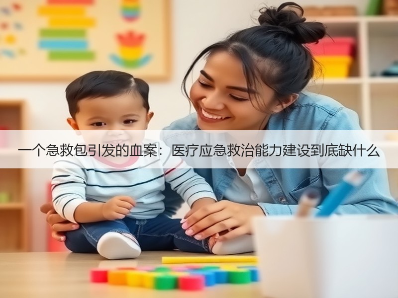 一个急救包引发的血案：医疗应急救治能力建设到底缺什么