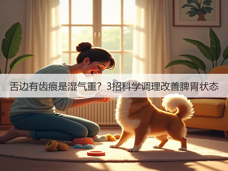 舌边有齿痕是湿气重？3招科学调理改善脾胃状态