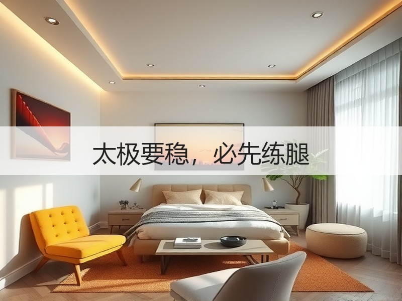 太极要稳，必先练腿