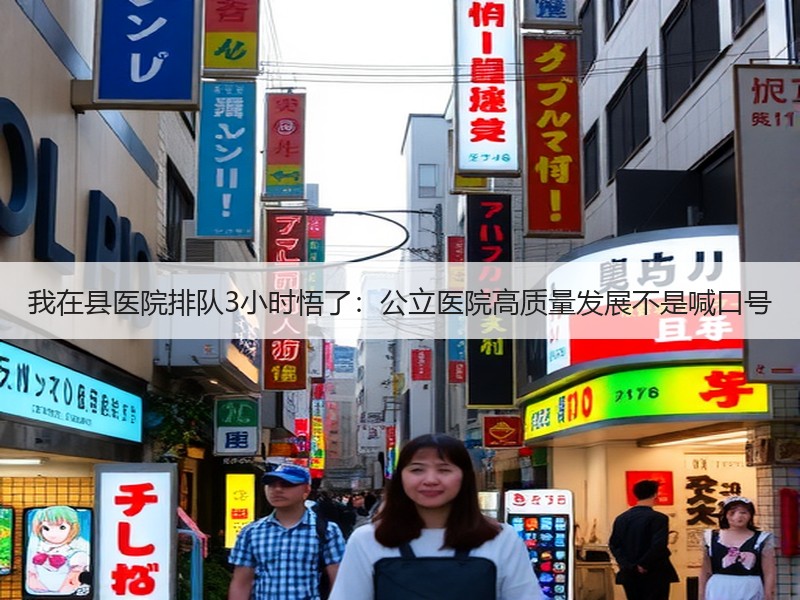 我在县医院排队3小时悟了：公立医院高质量发展不是喊口号