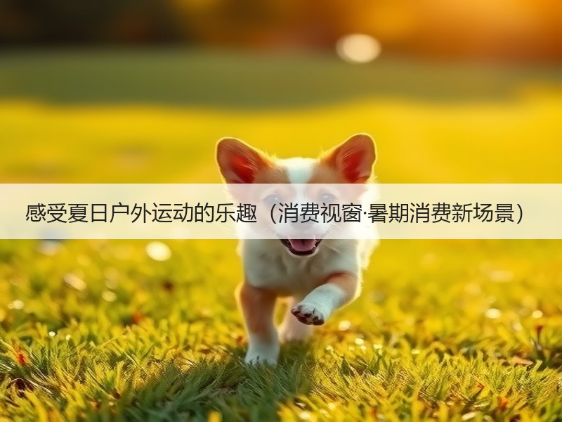 感受夏日户外运动的乐趣（消费视窗·暑期消费新场景）