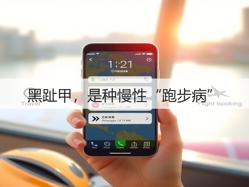 黑趾甲，是种慢性“跑步病”