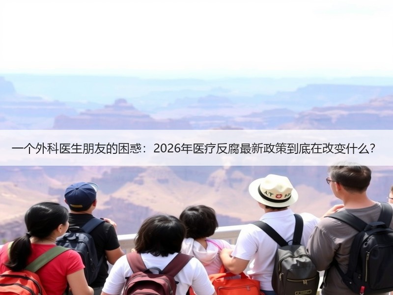一个外科医生朋友的困惑：2026年医疗反腐最新政策到底在改变什么？