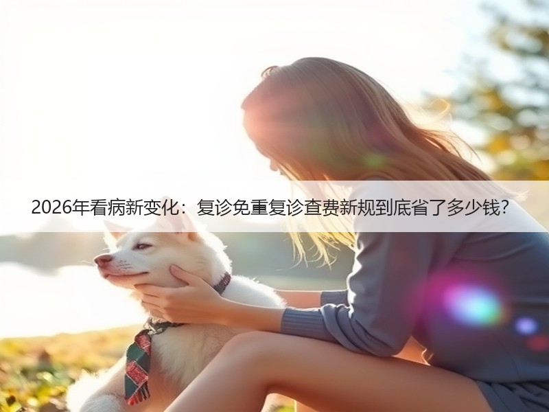 2026年看病新变化：复诊免重复诊查费新规到底省了多少钱？