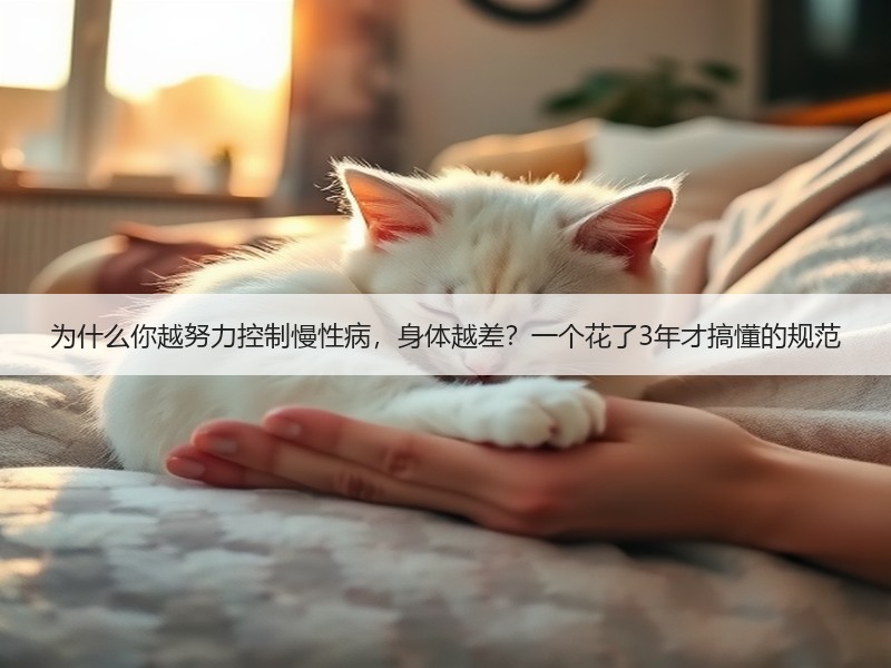 为什么你越努力控制慢性病，身体越差？一个花了3年才搞懂的规范