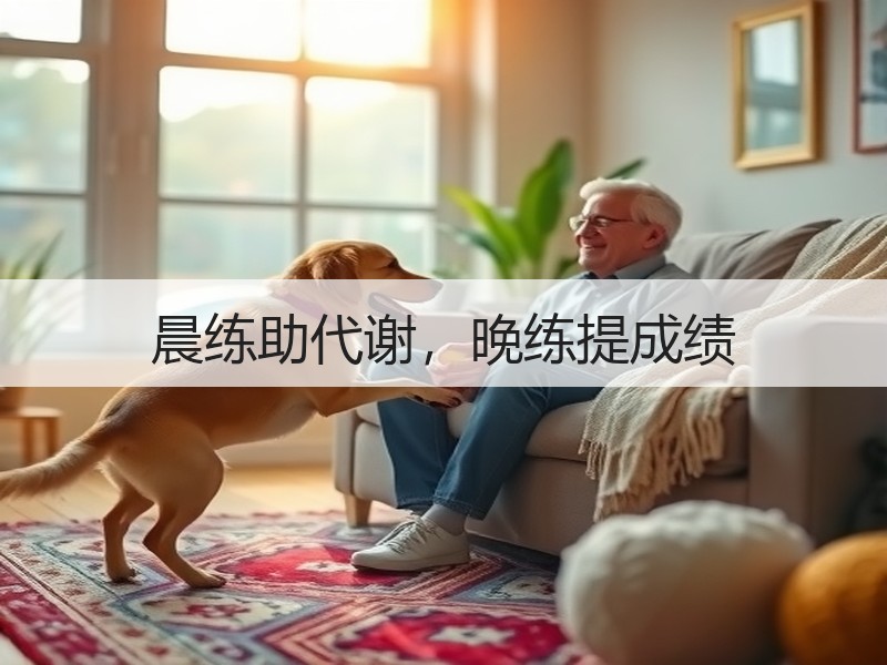 晨练助代谢，晚练提成绩