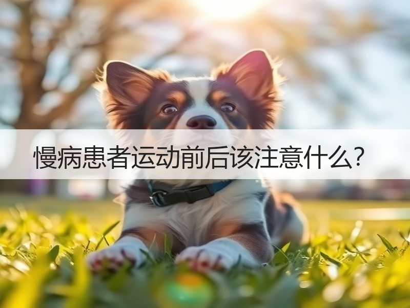 慢病患者运动前后该注意什么？
