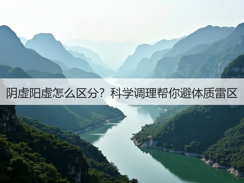 阴虚阳虚怎么区分？科学调理帮你避体质雷区