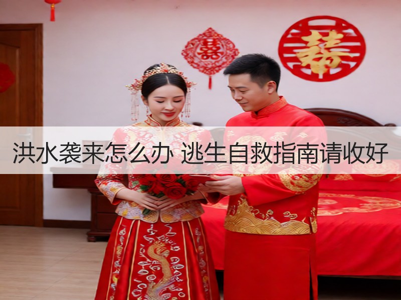 洪水袭来怎么办 逃生自救指南请收好