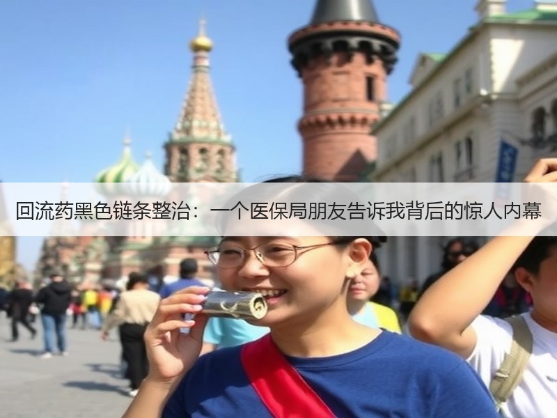 回流药黑色链条整治：一个医保局朋友告诉我背后的惊人内幕