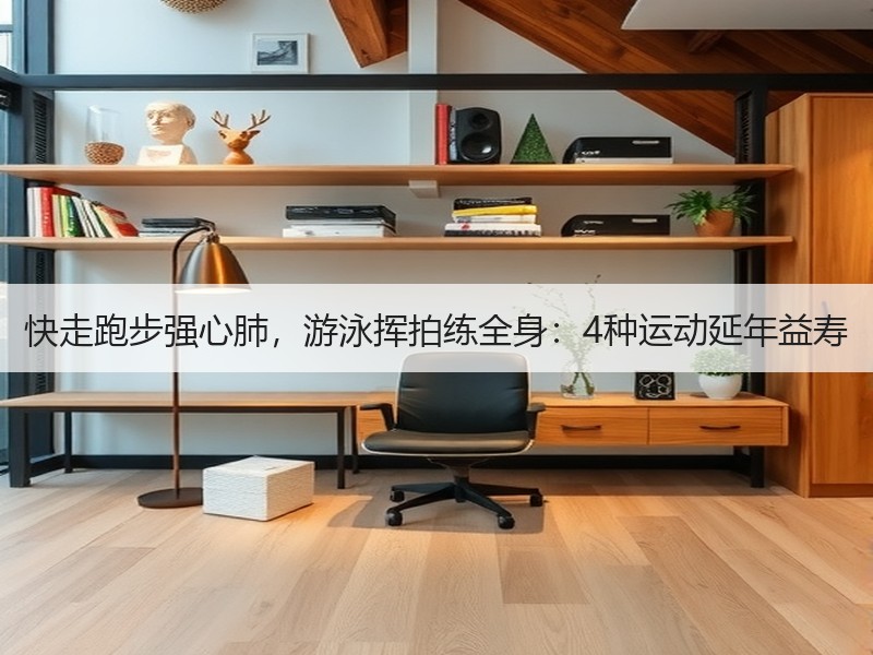 快走跑步强心肺，游泳挥拍练全身：4种运动延年益寿