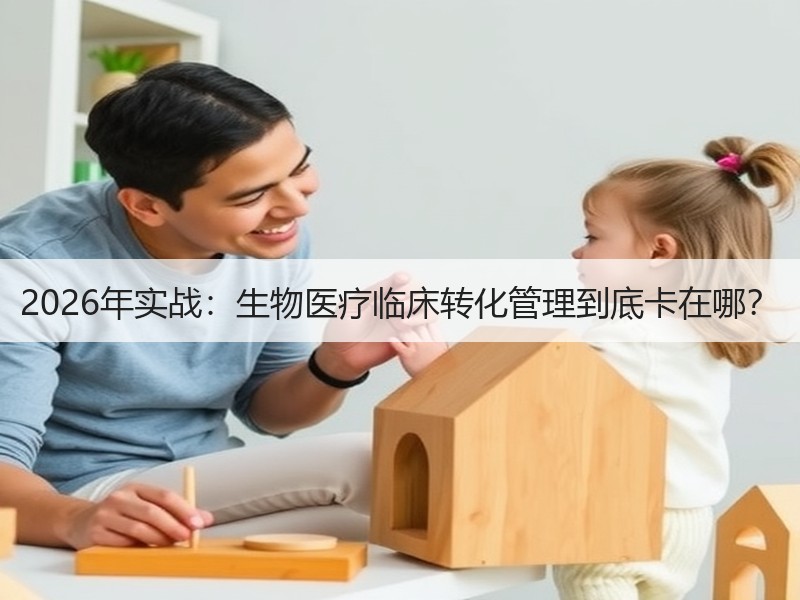 2026年实战：生物医疗临床转化管理到底卡在哪？