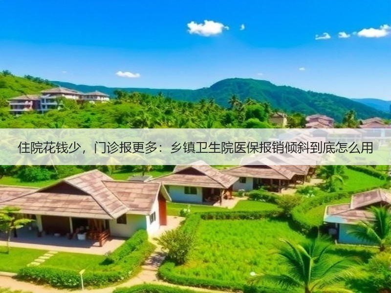 住院花钱少，门诊报更多：乡镇卫生院医保报销倾斜到底怎么用