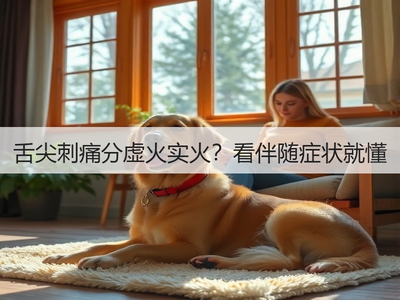 舌尖刺痛分虚火实火？看伴随症状就懂