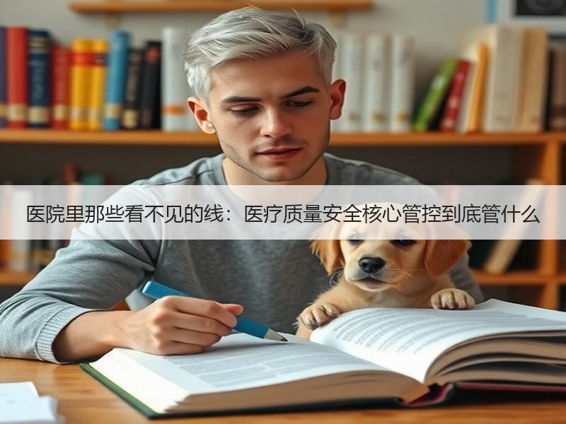 医院里那些看不见的线：医疗质量安全核心管控到底管什么