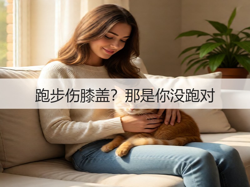 跑步伤膝盖？那是你没跑对