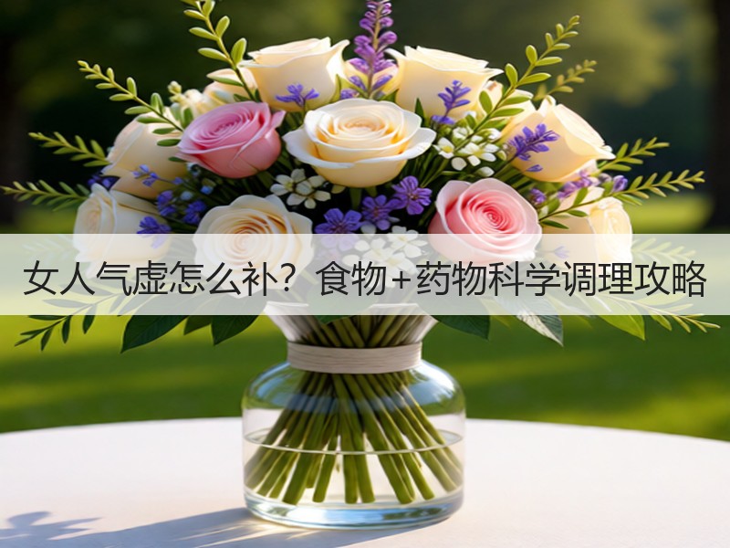 女人气虚怎么补？食物+药物科学调理攻略